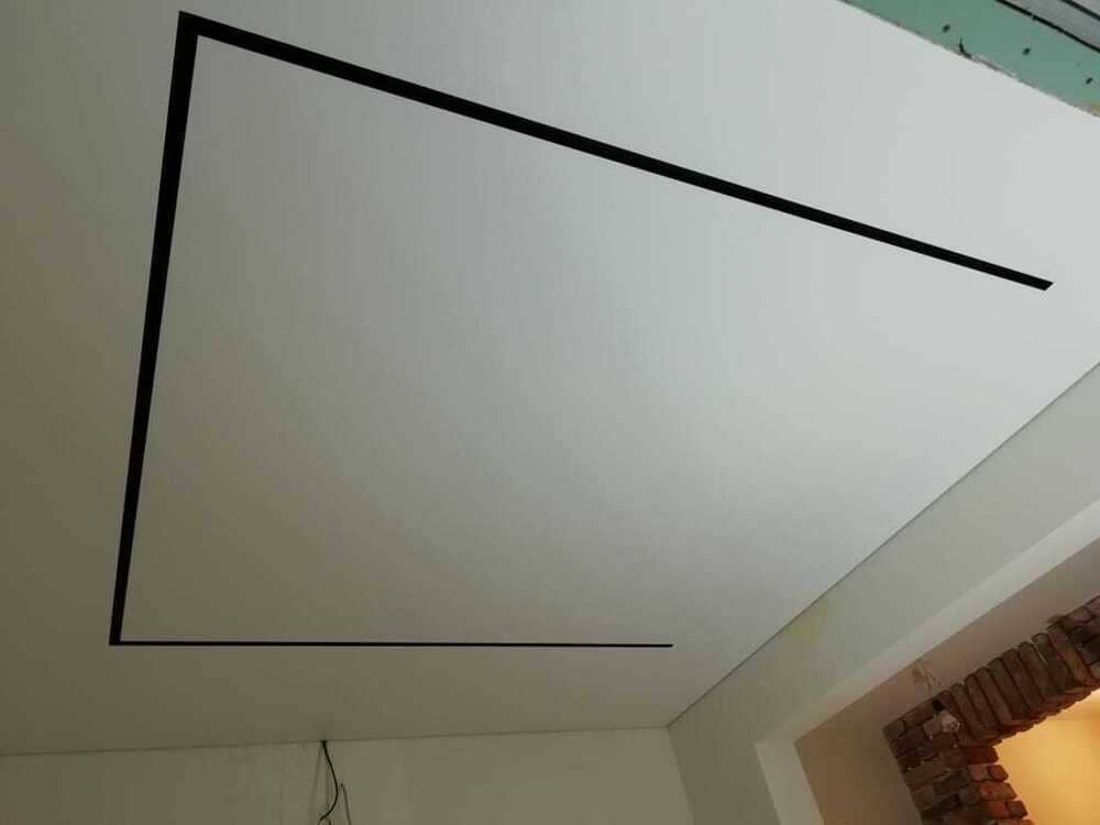 Световые линии с черным рассеивателем